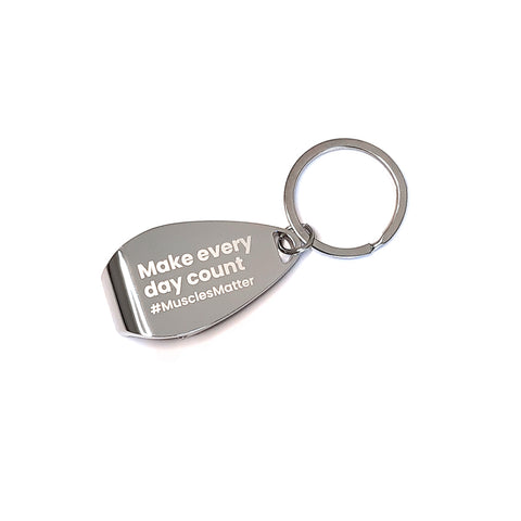 Bottle-opener keyring - Make Every Day Count