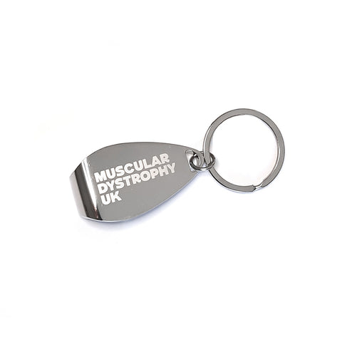 Bottle-opener keyring - logo