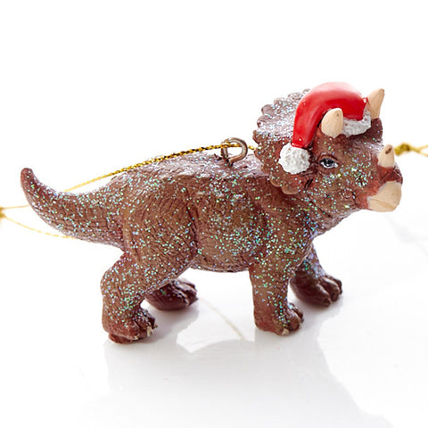 Triceratops ornament