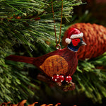 Pheasant ornament
