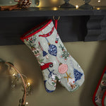 Christmas Ornaments oven glove (gauntlet)