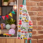 Just Keep Trucking kids' PVC apron