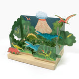 Dinosaur cress garden