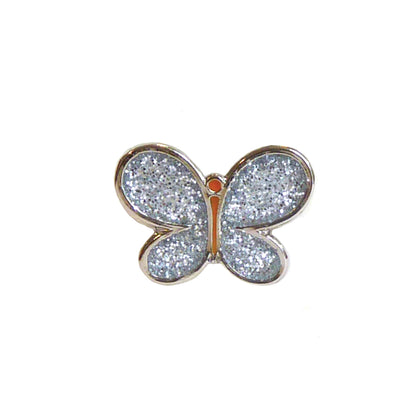 Butterfly pin badge (glitter)
