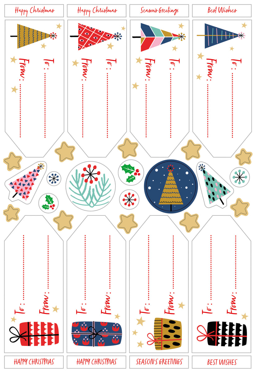 Colourful Christmas Wraps – The MDUK online shop