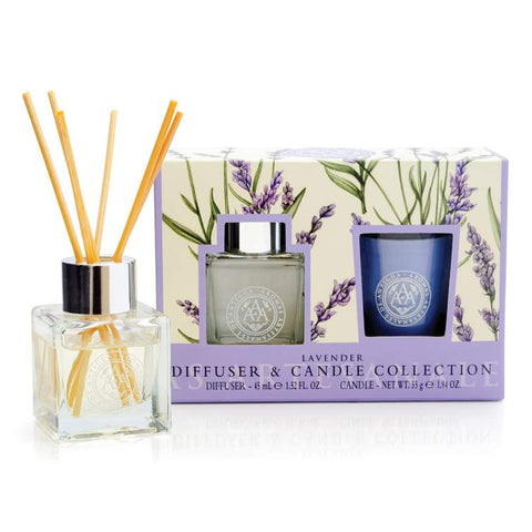 Lavender Diffuser 45ml & Candle 55g Gift Set
